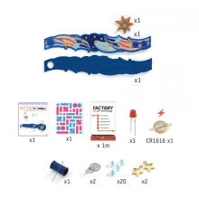 Gaismas fabrika - E-tekstils - Rokassprādze - Nova