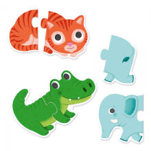 Puzzle Duo - Animals (20 pcs)