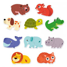 Puzzle Duo - Animals (20 pcs)