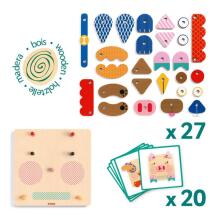 Educational wooden game - CreaFaces