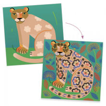 Stamps - Patterns and animals