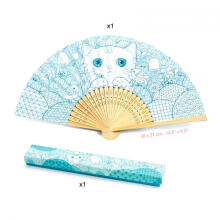 DIY - Color-in - Fan - Koneko