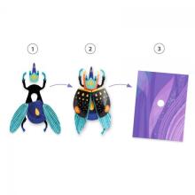 Papīra māksla - 3D attēli - Kukaiņi