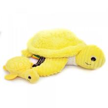 Plush toy - Ptipotos - Turtle Mum&Baby - Yellow