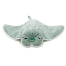 Plush toy - Ptipotos - Manta Ray Mum&Baby - Mint