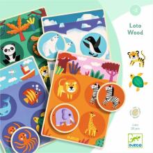 Educational wooden game - Loto Wood