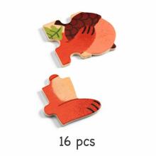 Wooden puzzle - Puzzlo Nut - 16 pcs