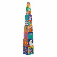 Blocks for infants - 10 Wild animals blocks