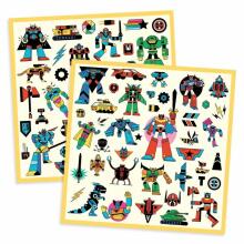 160 uzlīmes – Roboti