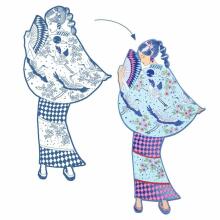 Krāsojamās lapas - Dāmas - Laura un draugi