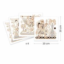 Раскраски-сюрпризы - Египетские