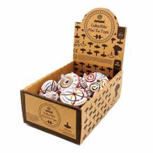 Svoora - Mini Retro Spinning Tin Top - Circle (1 pc., 3 designs)