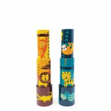 Svoora - Large Tin Telescopic Kaleidoscopes - Wild Life (Full display, 12 pcs (6 pcs each design))