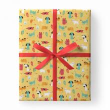 Gift Paper DeLux Spots Art.230326 Подарочная бумага 200x70см