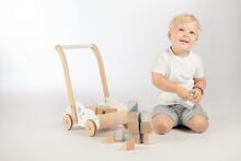 Educational baby walker