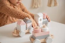 Stacking Train - Pink