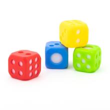 Светящийся игральная кость - 4 см (1 шт., 4 дизайна)