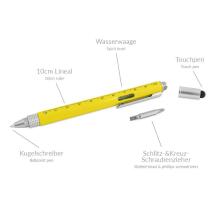Ballpoint Pen with 5 Tools (1 pc., 3 designs)