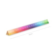 Good Feelings - - Rainbow Ruler, Acrylic 18cm