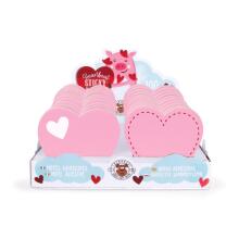 HEARTBEAT Sticky Notes 100 sheets, 2 assorted