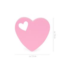 HEARTBEAT Sticky Notes 100 sheets, 2 assorted
