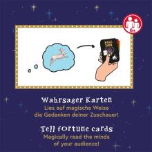 Magic Show Trick 12 Tell fortune cards