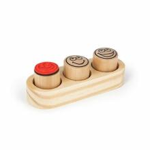 MOTIVATION wooden stamps, set of 3