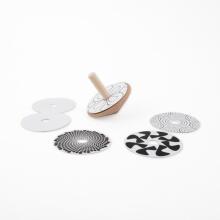 Spinning top TWISTIES — creative fun and colouring, 7 pieces