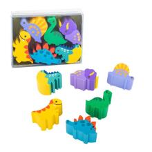 Eraser - Dino & Space Box Set of 6, 2 assorted