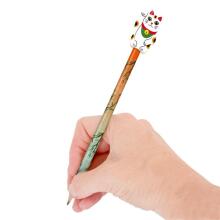Lucky Cat - Pencil & Eraser - Lucky Cat -, 2 assorted