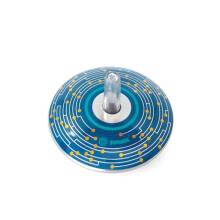 Svoora - Mini Retro Spinning Tin Top - HiTech (1 pc., 3 designs)