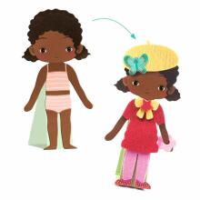 Collage - Felt - Soft dress-up