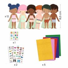 Collage - Felt - Soft dress-up