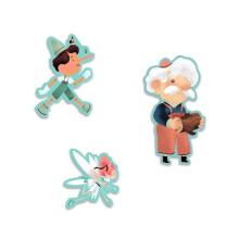Story puzzles - Pinocchio - 54 pcs