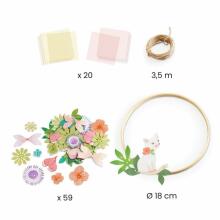 DIY - Floral wreath - Dalia