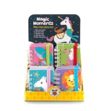 Magic Moments - Mini notebook with elastic band (1 pc., 4 designs)