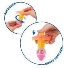 Take Action - Spinning top with light - Glow in the dark (1 pc., 3 designs)