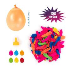 TAKE ACTION Water bombs set 100 pcs, 3 assorted
