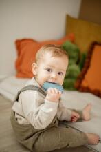 Silicone - Teether - Sunflower - Blue