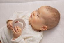 Silicone - Teether - Moon - Nougat