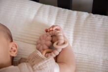 Silicone - Teether - Flower - Pink