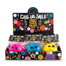 Chill & Smile - Sticky-Splash-Ball Ø 5,5cm, 3 assorted