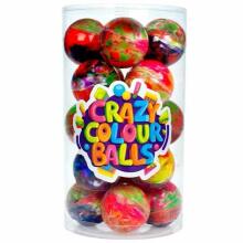 Bouncing ball - Crazy colour ball, assorted