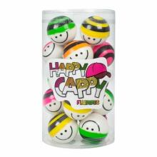 Bouncing ball - happy cappy, 4 designs assorted