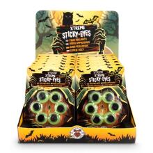 Zombie Zone - Sticky eyes (glow in the dark) (6 pcs.)