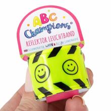 ABC Champions - Reflective snap wristband, 3 assorted