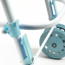 Dolls - Pomea - Stroller - Blue - 44 cm
