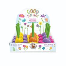Good Feelings HF - Wooden spinning top - Flower (1 pc., 3 designs)