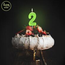 Birthday Fun - number candle GITD 2