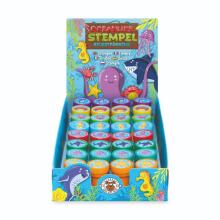 Sea animals stamps self-inking, 8 assorted